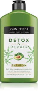 John Frieda Detox & Repair Cleansing Detoxifying Shampoo För skadat hår
