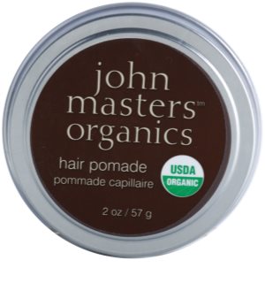 John Masters Organics Hair Pomade маска за изглаждане и подхранване на непокорна коса