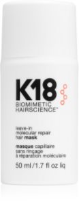 K18 Molecular Repair Hair Mask tratamiento capilar sin aclarado