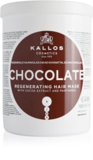 Kallos KJMN Professional Chocolate mascarilla regeneradora para cabello