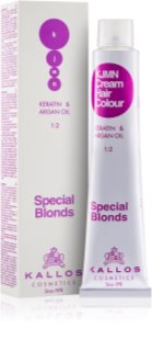 Kallos KJMN Hair Colour Keratin & Argan Oil Special Blonds barva za lase
