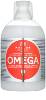 Kallos KJMN szampon regenerujący z kompleksem omega-6 i olejkiem makadamia