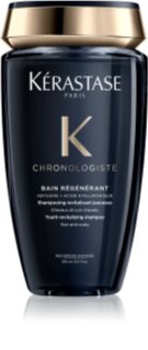 Kérastase Chronologiste Bain Régénérant stiprinamasis ir gaivinamasis šampūnas senėjimą lėtinančio poveikio
