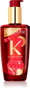 Kérastase Elixir Ultime L'huile Originale Édition Rouge huile nourrissante pour des cheveux brillants et doux