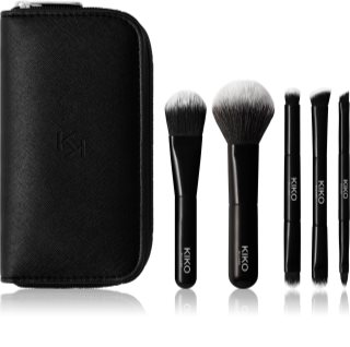 KIKO Milano Travel Brush Set Pinselset mit Etui