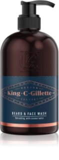 King C. Gillette Beard & Face Wash shampoing pour barbe