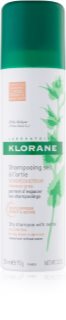 Klorane Nettle champô seco para cabelo castanho escuro e oleoso