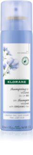 Klorane Flax Fiber champô seco para cabelo fino e sem volume