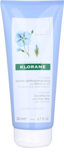 Klorane Flax Fiber балсам за тънка коса без обем