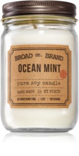 KOBO Broad St. Brand Ocean Mint geurkaars (Apothecary)