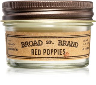 KOBO Broad St. Brand Red Poppies  geurkaars I. (Apothecary)
