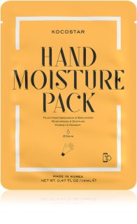 KOCOSTAR Hand Moisture Pack upokojujúca a hydratačná maska na ruky