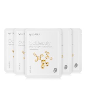 KORIKA SciBeauty face mask set at a reduced price (with Detoxifying Effect)