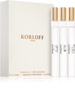 Korloff Discovery set 3 x 10 m σετ δώρου για γυναίκες