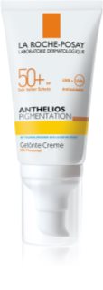 La Roche-Posay Anthelios Pigmentation creme protetor com cor anti-manchas de pigmentação SPF 50+