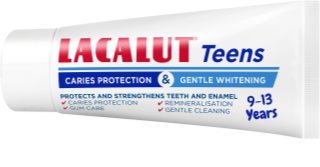 Lacalut Teens Caries Protection & Gentle Whitening Toothpaste for children 9-13 years 55 ml