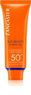 Lancaster Sun Beauty Comfort Cream Zonnebrandcrème voor Gezicht  SPF 50