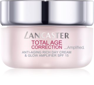 Lancaster Total Age Correction _Amplified crema nutritiva antiarrugas  para iluminar la piel