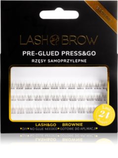 Lash Brow Press&Go Self-Adhesive Eyelashes samolepící trsové řasy