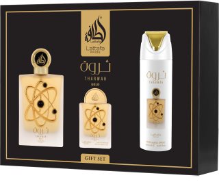 Lattafa Pride Tharwa Gold set cadou unisex 1 buc