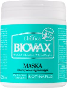 L’biotica Biovax Falling Hair maseczka wzmacniająca przeciw wypadaniu włosów