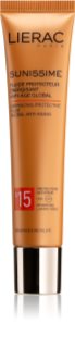 Lierac Sunissime fluido protetor energizante contra o envelhecimento da pele SPF 15
