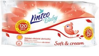 Linteo Baby Soft & Cream sanfte Feuchtigkeitstücher für Kleinkinder
