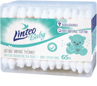 Linteo Baby bomullspinnar för barn