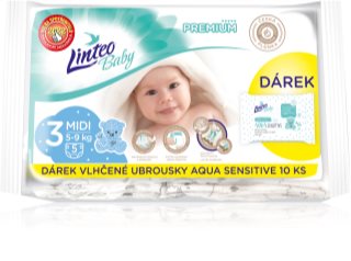 Linteo Aqua Sensitive papier toilette humide