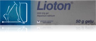 Lioton Lioton 50 g gel pro kožní podání