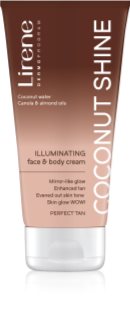 Lirene Perfect Tan crema iluminatoare pentru a scoate in evidenta bronzul