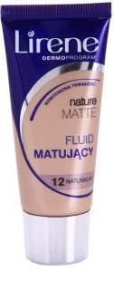 Lirene Nature Matte Maquilhagem matificante em fluído para efeito duradouro