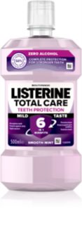 Listerine Total Care Zero рідина для полоскання ротової порожнини для комплексного захисту зубів без алкоголя
