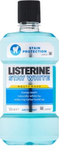 Listerine Stay White вода за уста с избелващ ефект