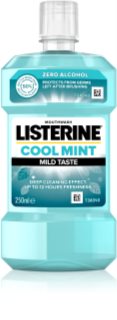 Listerine Cool Mint Mild Taste elixir bocal sem álcool