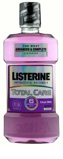 Listerine Total Care Clean Mint вода за уста за цялостна защита на зъбите 6 в 1