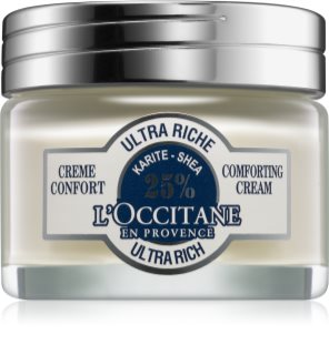 L’Occitane Karité hranilna in pomirjevalna krema za kožo obraza