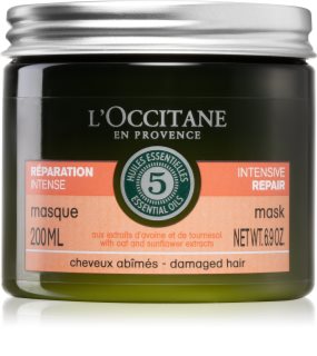 L’Occitane Aromachologie intenzivna maska za poškodovane lase