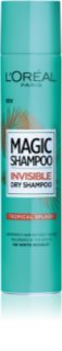 L’Oréal Paris Magic Shampoo Tropical Splash  Trockenshampoo für mehr Haarvolumen, hinterlässt keine weißen Stellen