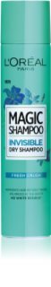 L’Oréal Paris Magic Shampoo Fresh Crush champú en seco para dar volumen al cabello sin residuos blancos