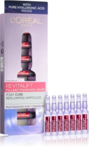 L’Oréal Paris Revitalift Filler sérum preenchedor ácido hialurónico em ampolas