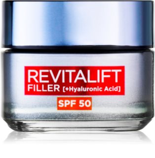 L’Oréal Paris Revitalift Filler dnevna krema protiv starenja kože lica SPF 50