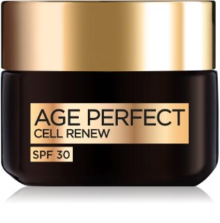 L’Oréal Paris Age Perfect Cell Renew nappali krém a ráncok ellen SPF 30