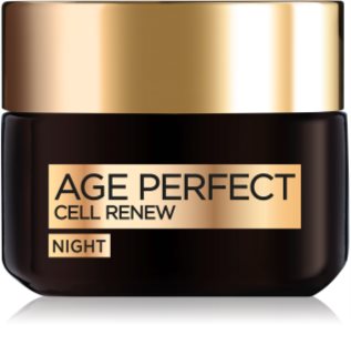 L’Oréal Paris Age Perfect Cell Renew crema notte per ripristinare la densità della pelle