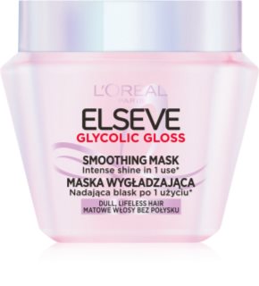 L’Oréal Paris Elseve Glycolic Gloss Hårmaske for skinnende og blødt hår 300 ml