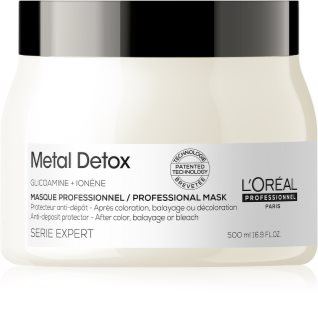 L’Oréal Professionnel Serie Expert Metal Detox masque nourrissant en profondeur pour cheveux colorés et abîmés