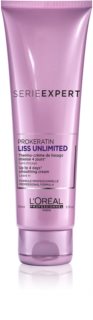 L’Oréal Professionnel Serie Expert Liss Unlimited crema termo-protectora para alisar el cabello rebelde