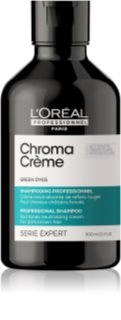 L’Oréal Professionnel Serie Expert Chroma Crème correcteur de couleur qui neutralise les tons rouges pour cheveux foncés