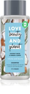 Love Beauty & Planet Volume and Bounty šampón pre jemné vlasy