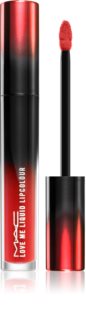 MAC Cosmetics  Love Me Liquid Lipcolour Romige lippenstift met satijnen finish
